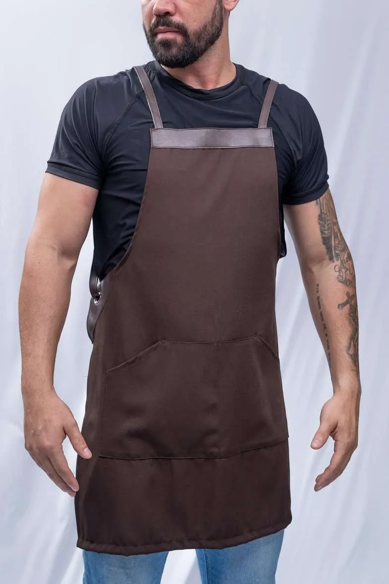 Avental Corpo com couro