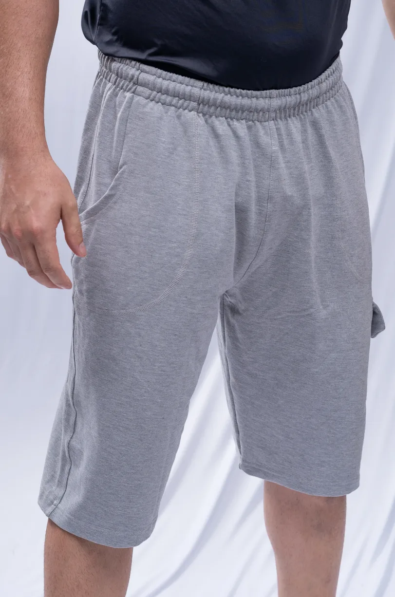 Bermuda moletom cargo